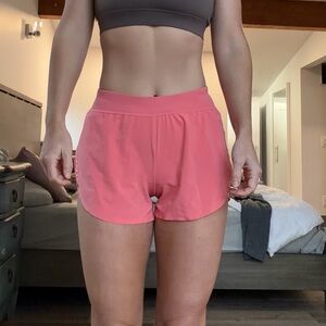 Women's Pink Athletic Shorts